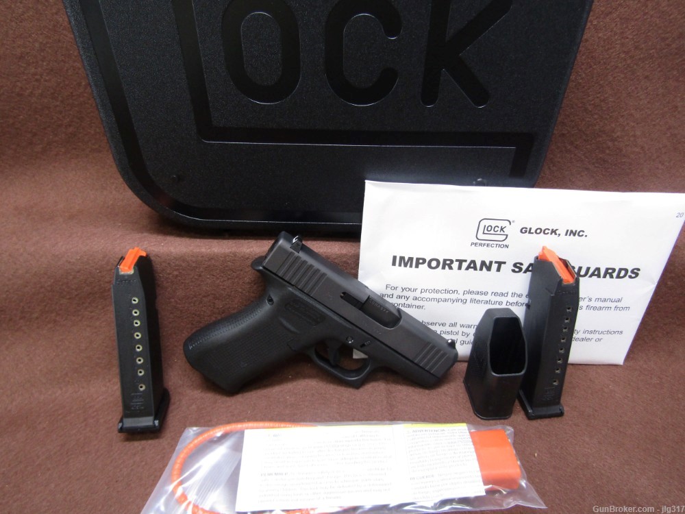 Glock 43X 9mm Semi Auto Pistol Slimline New in Box PX4350201-img-0