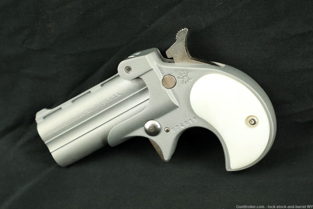 Cobra C22LR Cal. 22LR 2 3/8” Double Barrel Pocket Pistol Tip-Up Derringer -img-2