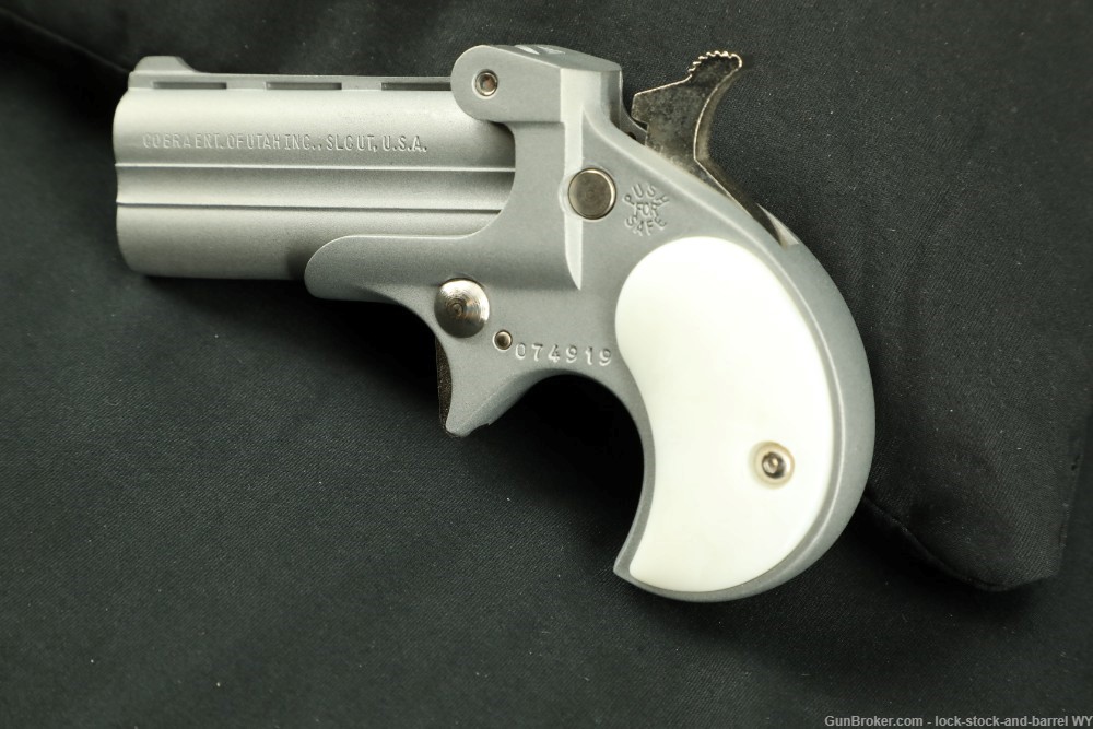 Cobra C22LR Cal. 22LR 2 3/8” Double Barrel Pocket Pistol Tip-Up Derringer -img-12