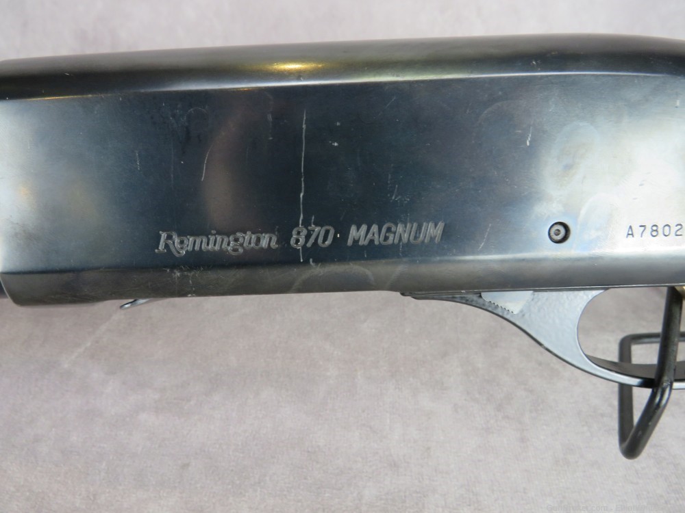 Remington 870 Magnum in 12ga! Good Condition! Penny Bid! NR!-img-9