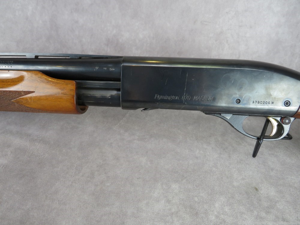 Remington 870 Magnum in 12ga! Good Condition! Penny Bid! NR!-img-6