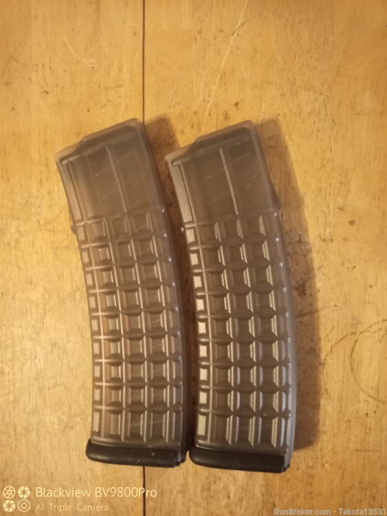 Pair of Factory 42rd Steyr Arms Waffle Magazines (.556/.223) -img-1