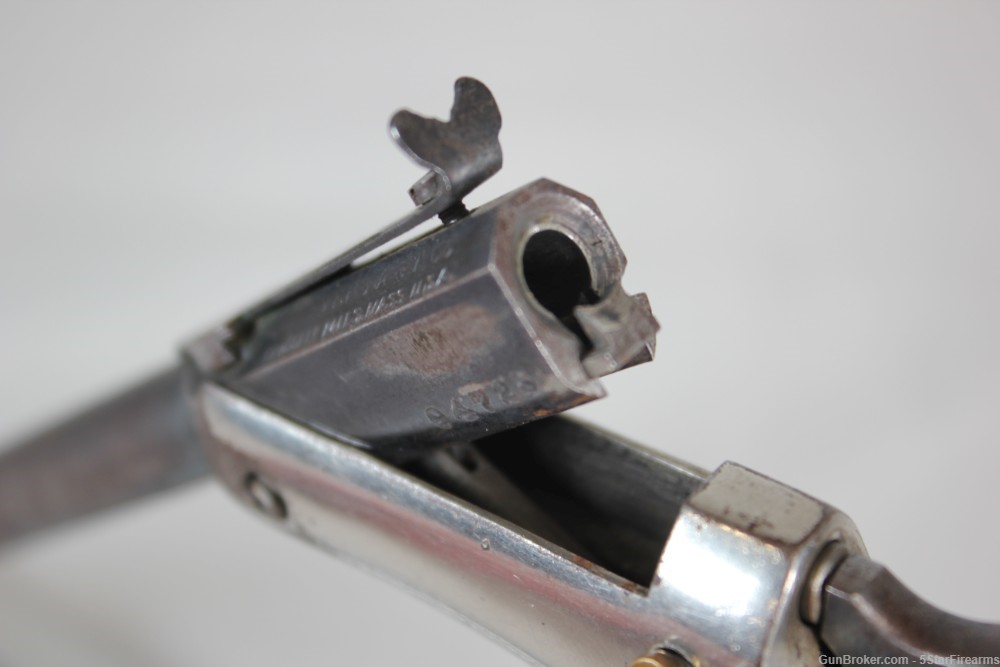 Stevens Diamond No. 43 single shot pistol .22 Short 6" NO RESERVE!-img-10