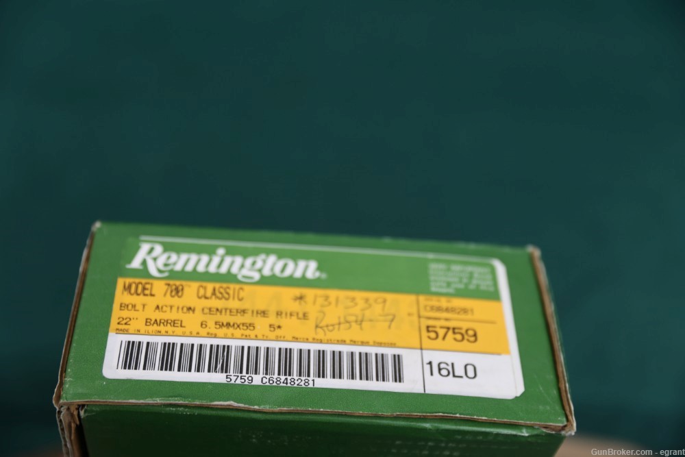 B3364 Remington 700 Classic 6.5X55 Swedish in box high condition-img-9