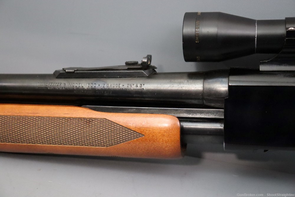 Winchester Model 1300 (Rifled Barrel) 22" 12 Gauge w/Scope-img-6