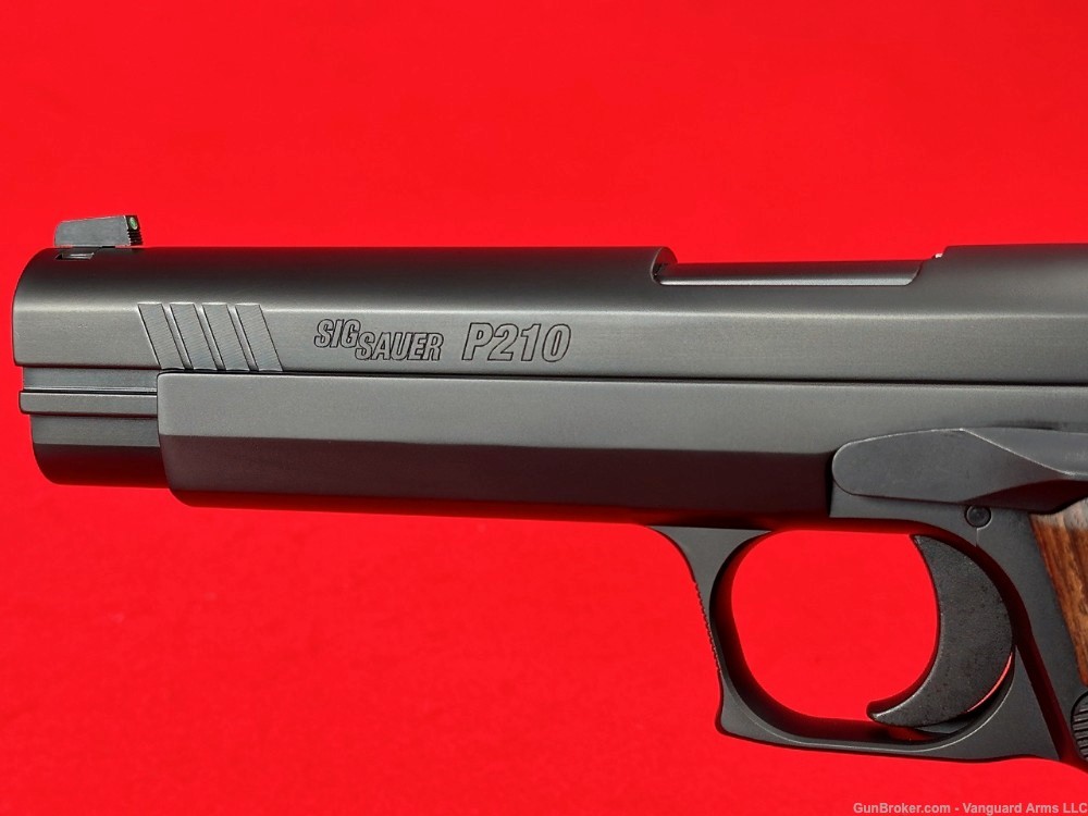 Sig Sauer P210 Target 9mm SAO Pistol! Factory Accessories! LNIB!-img-5