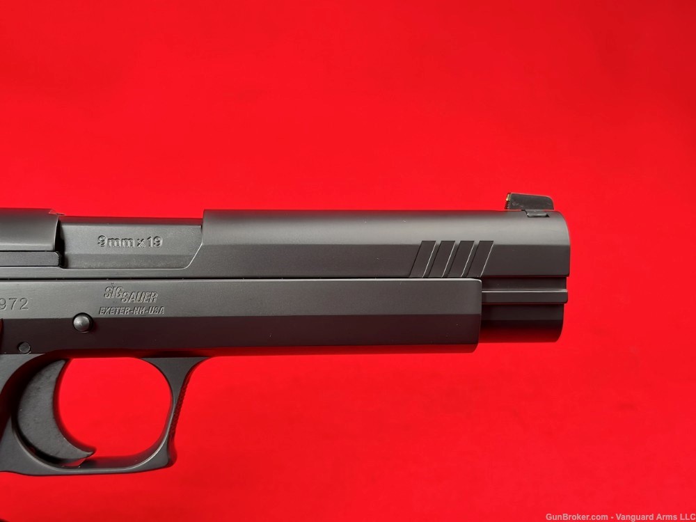 Sig Sauer P210 Target 9mm SAO Pistol! Factory Accessories! LNIB!-img-9