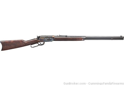  WINCHESTER MODEL 94 DELUXE SPORTING 38-55 24" BLUED/WAL-img-0