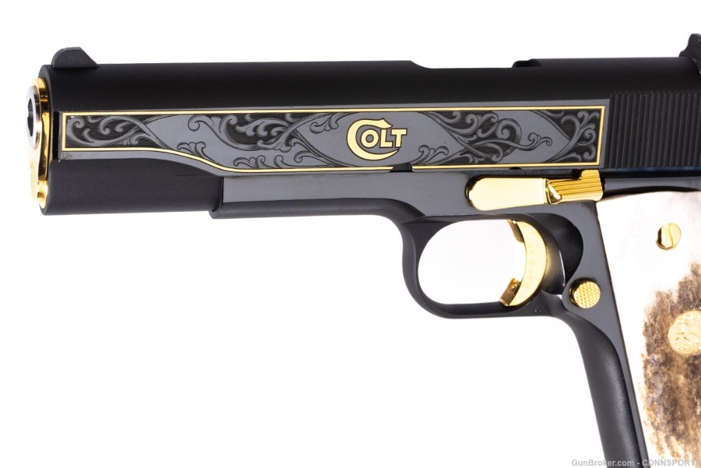 Colt 1911 Government .38 Super EL COMPADRE Rare Limited Edition 70 Series-img-5