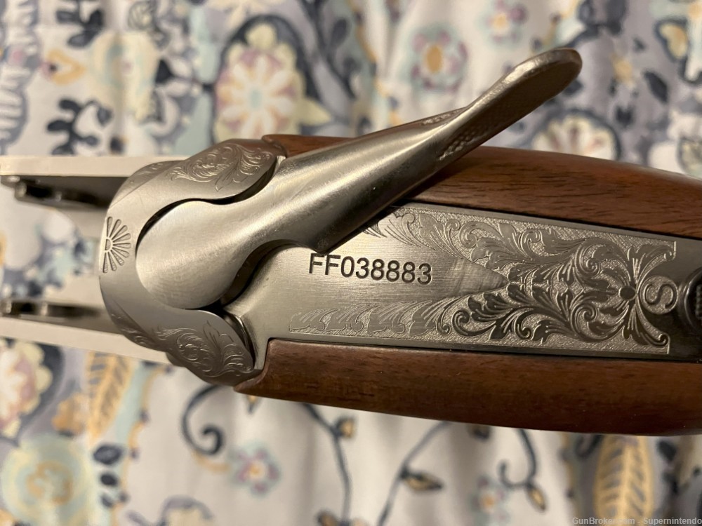 Franchi Instinct SL 12 gauge over-under shotgun, never fired, includes case-img-5