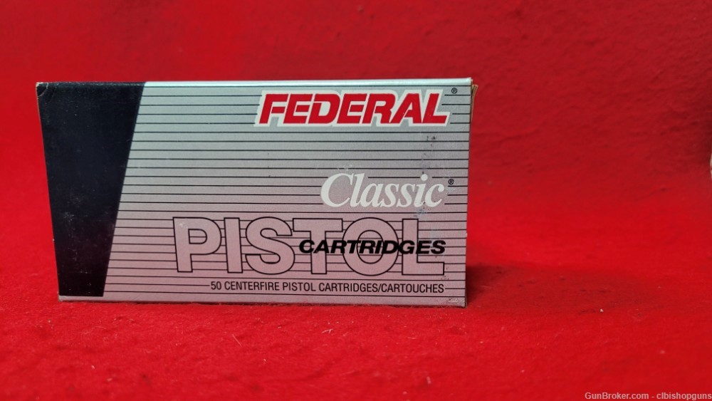 Federal Classic .357 Magnum 125 grain Hi-Shok JHP 150 rounds 3 boxes-img-0