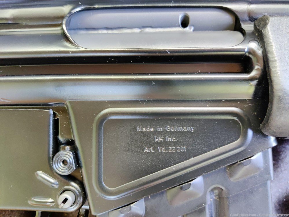 RARE Heckler & Koch G3 SG1 Pre-May Dealer Sample Machine Gun & HK Case-img-60
