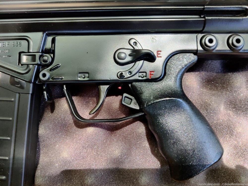 RARE Heckler & Koch G3 SG1 Pre-May Dealer Sample Machine Gun & HK Case-img-55
