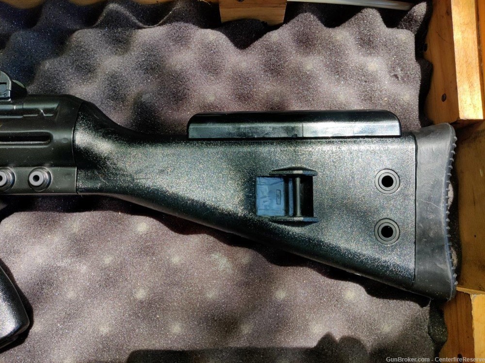 RARE Heckler & Koch G3 SG1 Pre-May Dealer Sample Machine Gun & HK Case-img-40