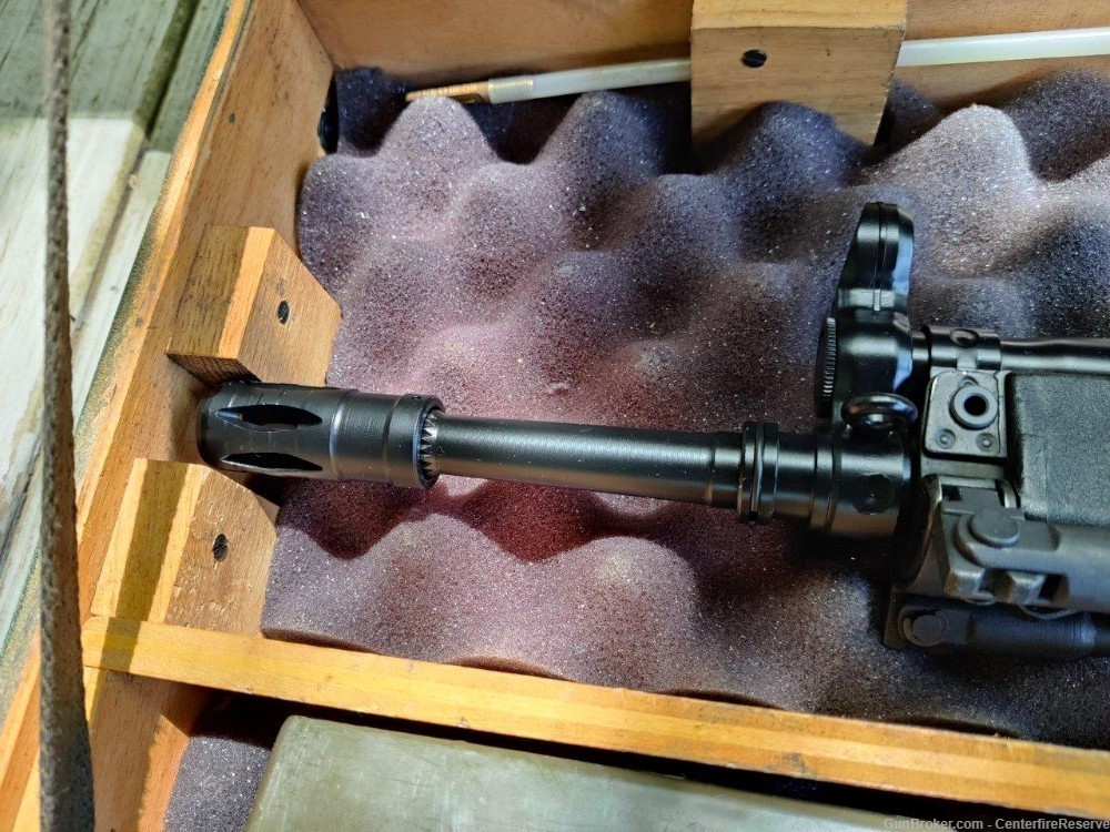 RARE Heckler & Koch G3 SG1 Pre-May Dealer Sample Machine Gun & HK Case-img-26
