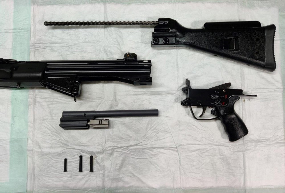 RARE Heckler & Koch G3 SG1 Pre-May Dealer Sample Machine Gun & HK Case-img-7