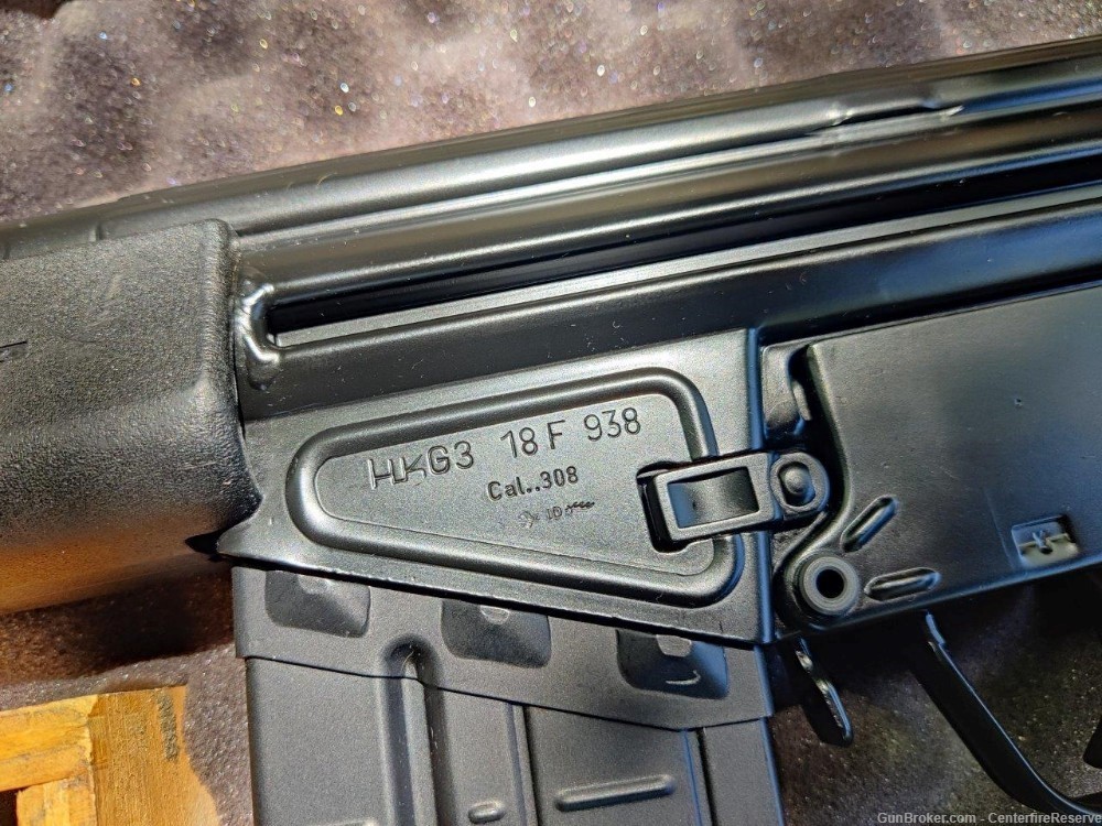 RARE Heckler & Koch G3 SG1 Pre-May Dealer Sample Machine Gun & HK Case-img-66