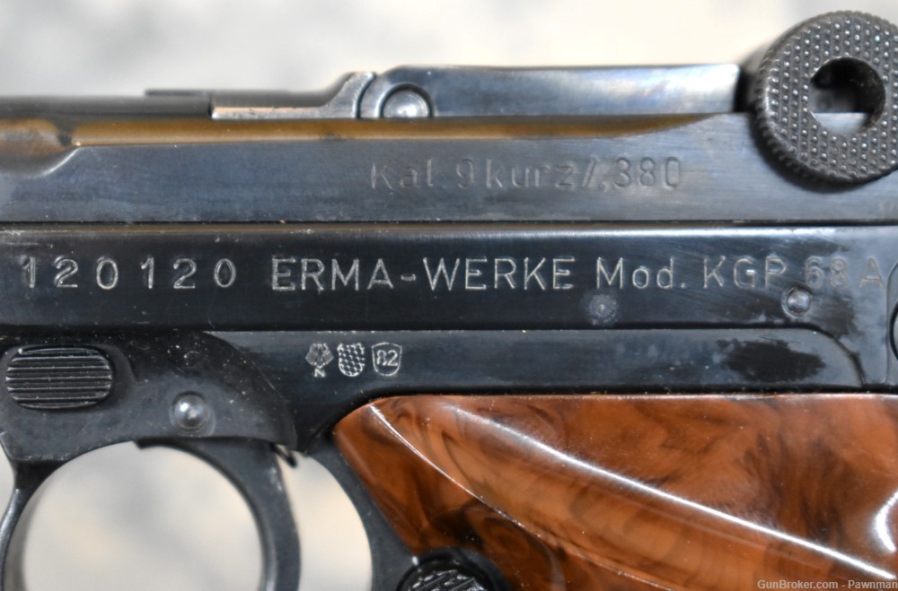 Erma Luger Model KGP 68A in 380ACP - made 1982-img-3