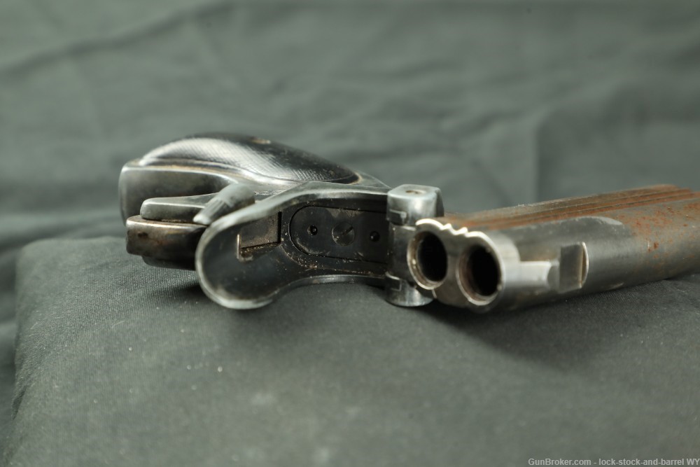 Rohm Gmbh Model 17 Derringer in .38 SPL Double Barrel Pistol C&R-img-9