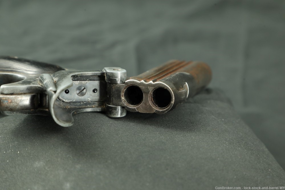 Rohm Gmbh Model 17 Derringer in .38 SPL Double Barrel Pistol C&R-img-8