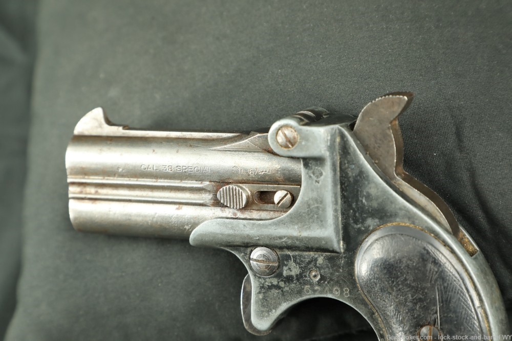 Rohm Gmbh Model 17 Derringer in .38 SPL Double Barrel Pistol C&R-img-13