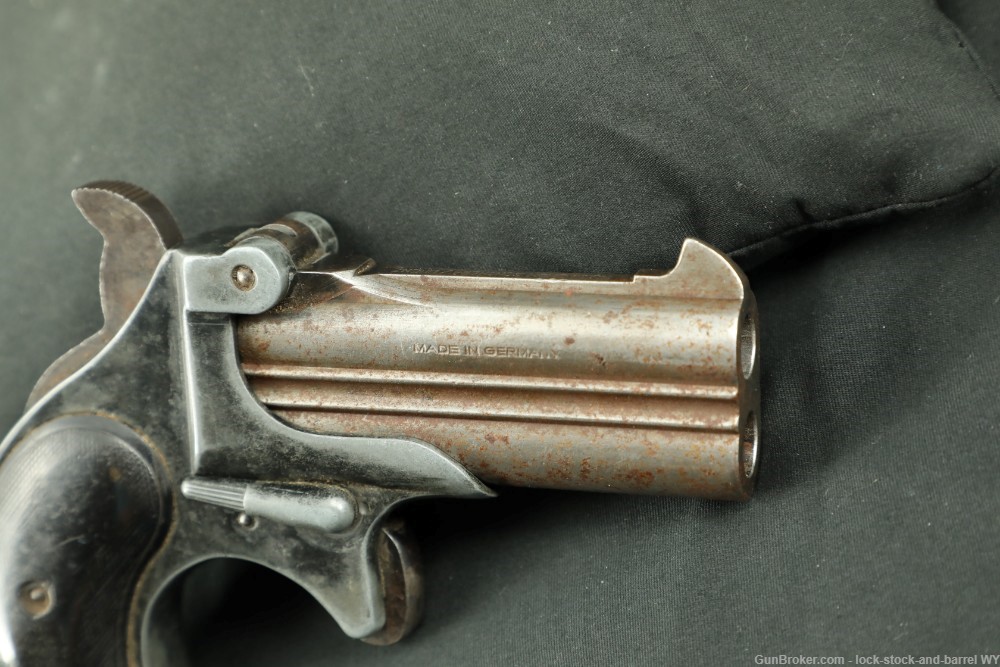 Rohm Gmbh Model 17 Derringer in .38 SPL Double Barrel Pistol C&R-img-10