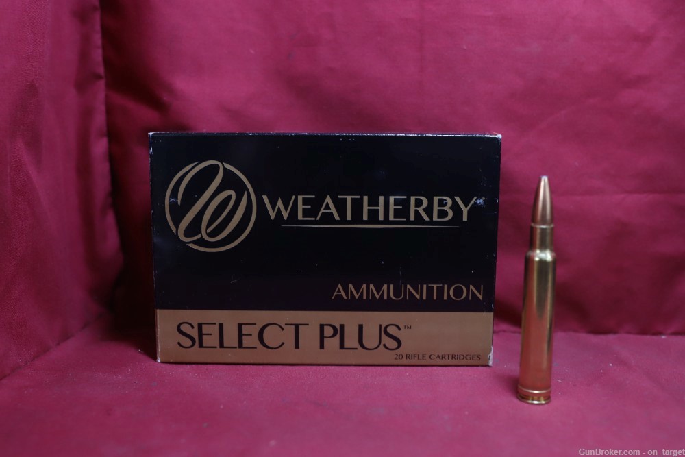 Weatherby Select Plus .340 Weatherby mag 250 Gr Spire Point 20 Count-img-1