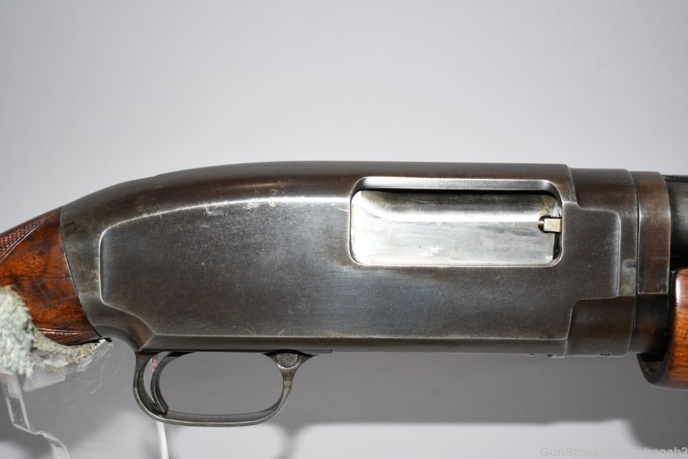 Winchester Model 12 Pump Shotgun 2 3/4" 12 G 30" Solid Rib Full 1924 C&R-img-4