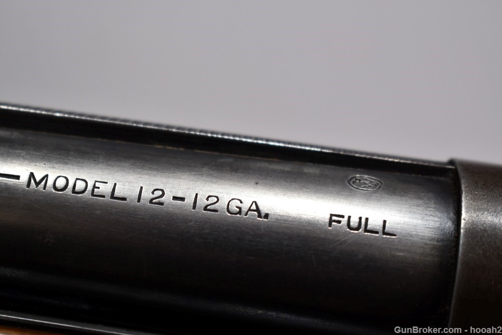 Winchester Model 12 Pump Shotgun 2 3/4" 12 G 30" Solid Rib Full 1924 C&R-img-38