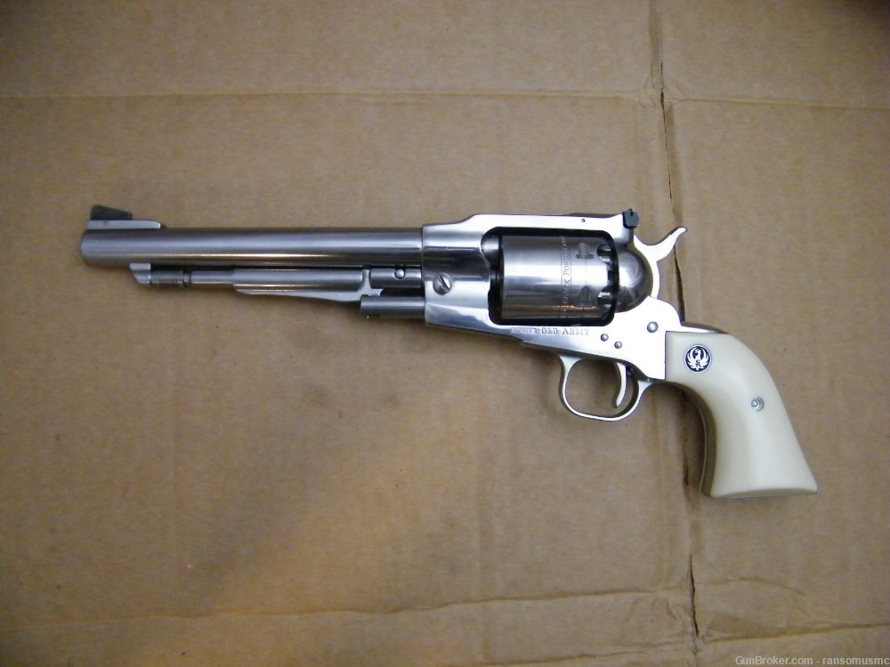 Ruger Old Army .45 Cal Blackpowder 7.5" Stainless-img-5