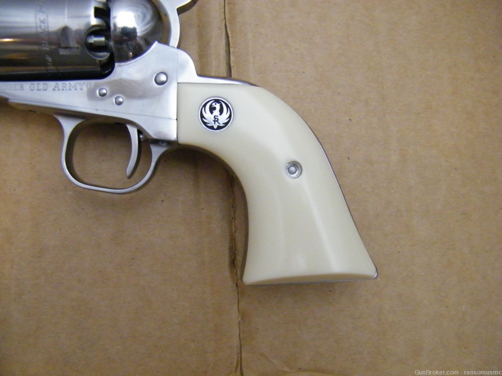 Ruger Old Army .45 Cal Blackpowder 7.5" Stainless-img-6