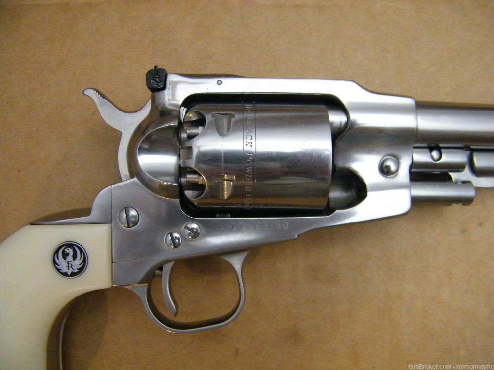 Ruger Old Army .45 Cal Blackpowder 7.5" Stainless-img-3
