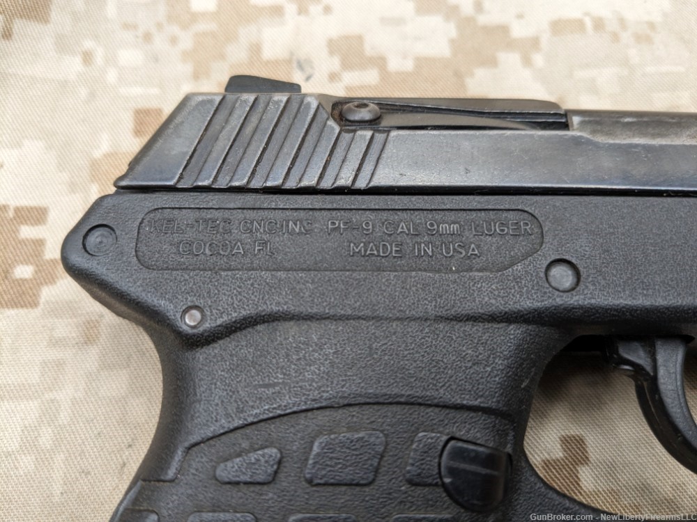 KelTec PF-9 DAO Pistol, USED 1-7rd Mag Good Condition 9MM PF9-img-3