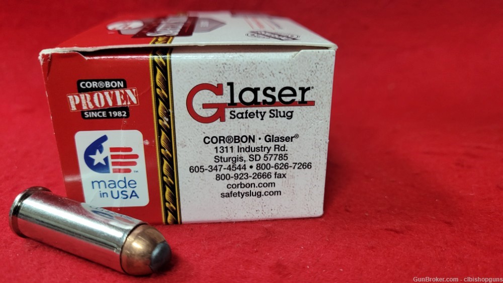Corbon Glaser safety slug silver .44 mag 135 grain 60 rounds 3 boxes-img-5