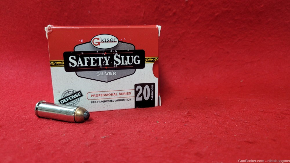 Corbon Glaser safety slug silver .44 mag 135 grain 60 rounds 3 boxes-img-4