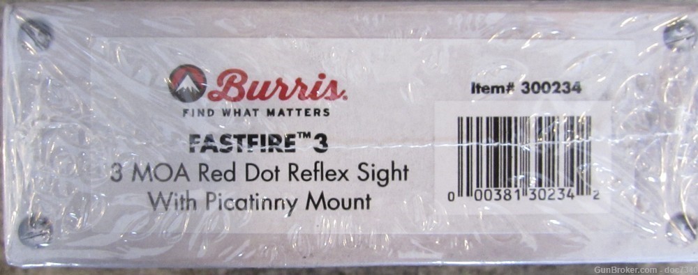 Burris Fastfire 3 Red dot Reflex sight-img-1