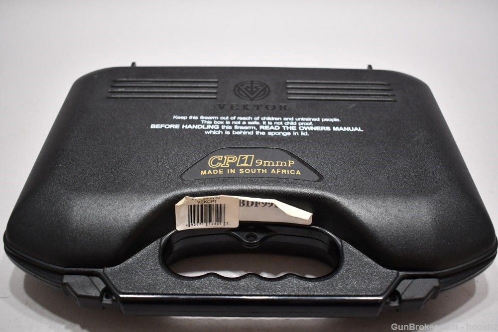 Rare South African Vektor CP-1 CP1 Semi Auto 9mm Pistol W Case 1999-img-34