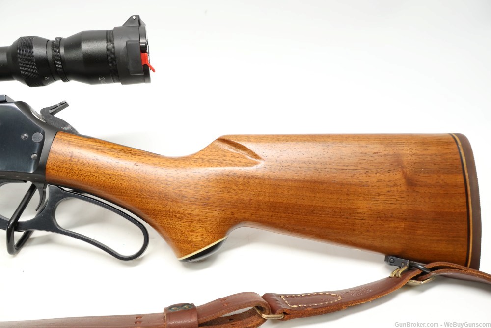 Marlin 1895SS Lever-Action Rifle With Scope JM Stamped .45-70 COOL!-img-9