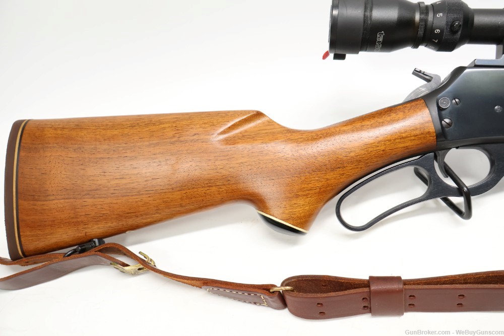 Marlin 1895SS Lever-Action Rifle With Scope JM Stamped .45-70 COOL!-img-4