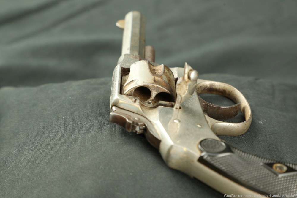 Hopkins & Allen XL8 Folding Hammer .32 S&W Short Revolver, 1886-1915 C&R-img-8
