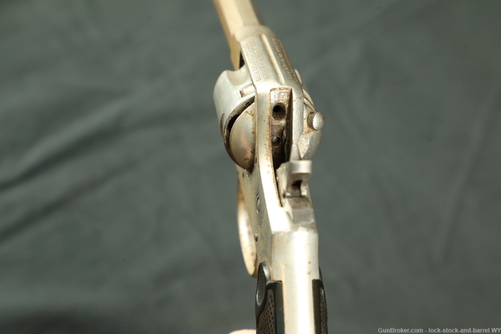 Hopkins & Allen XL8 Folding Hammer .32 S&W Short Revolver, 1886-1915 C&R-img-9