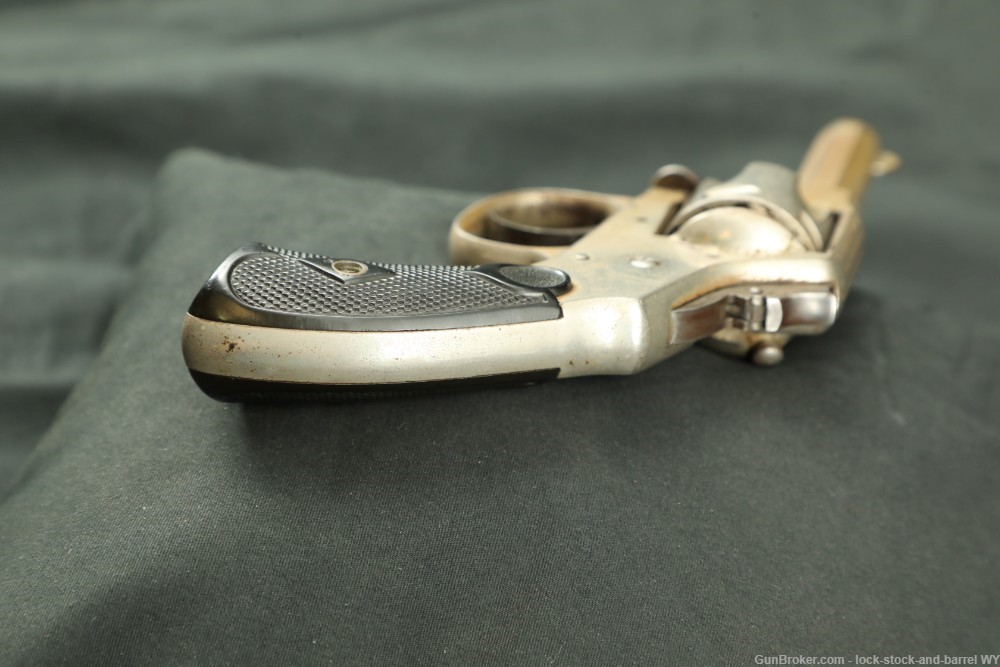Hopkins & Allen XL8 Folding Hammer .32 S&W Short Revolver, 1886-1915 C&R-img-6