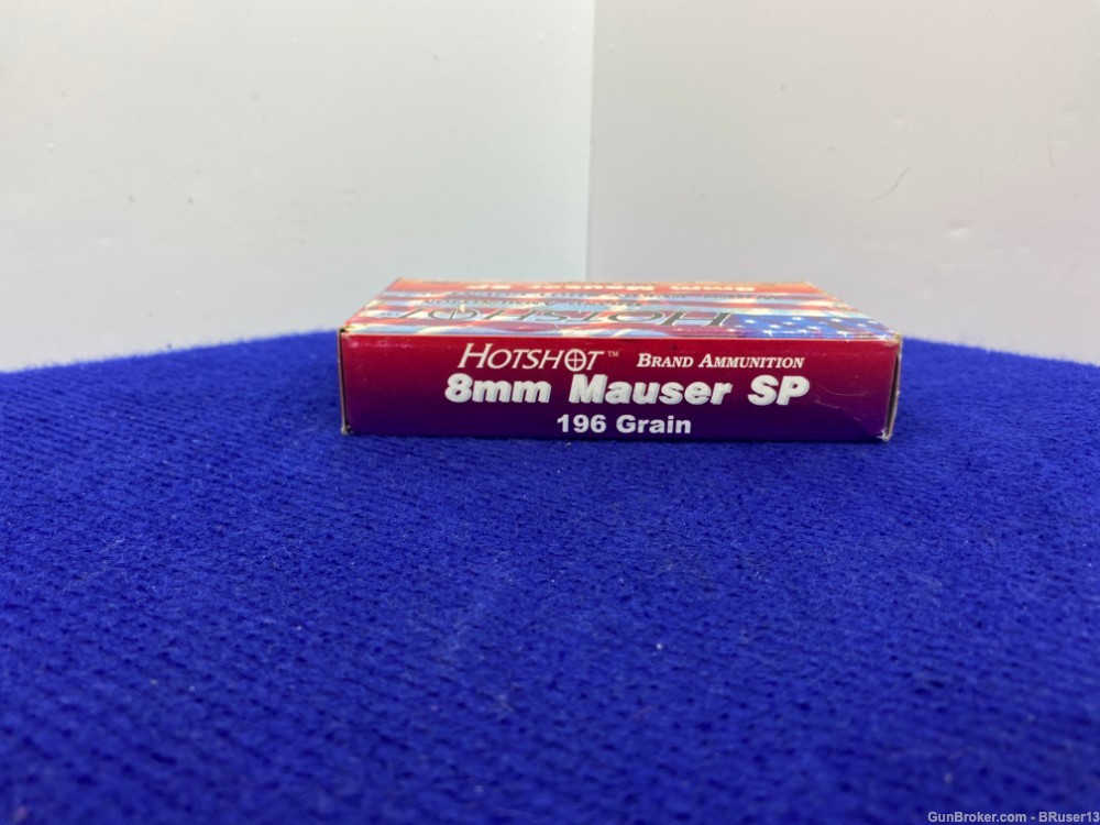 Hot Shot 8MM Mauser Sp 100 Rounds * STRONG DURABLE POWER *-img-6