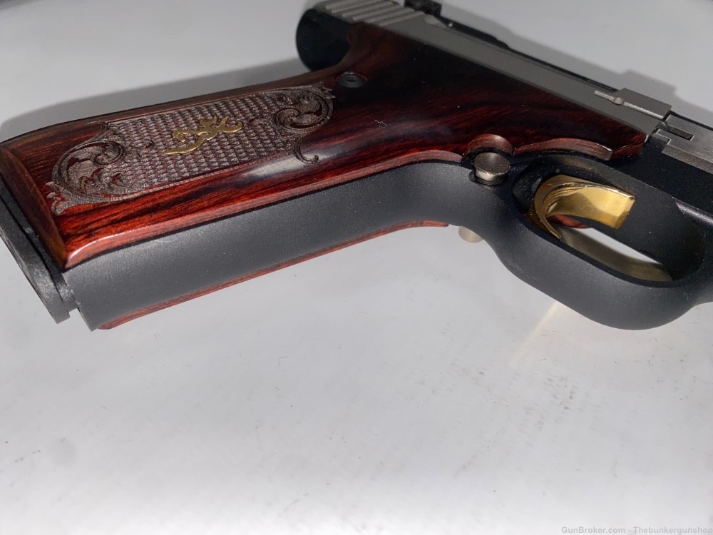 USED! BROWNING MODEL BUCKMARK MEDALLION ROSEWOOD .22 LR $.01 PENNY AUCTION-img-12
