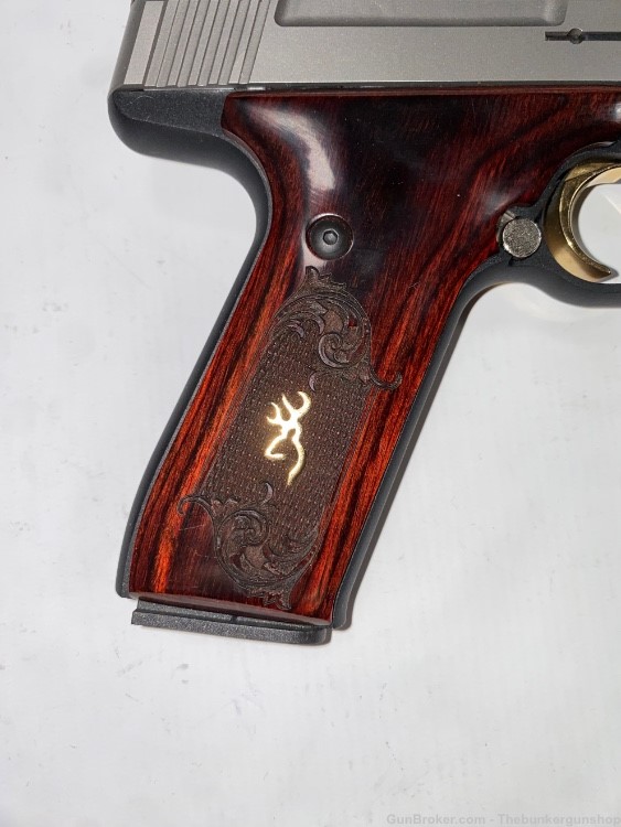 USED! BROWNING MODEL BUCKMARK MEDALLION ROSEWOOD .22 LR $.01 PENNY AUCTION-img-6