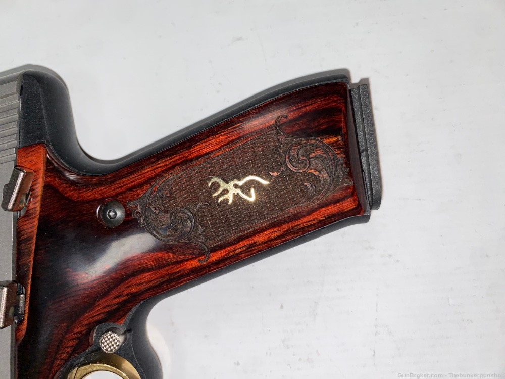 USED! BROWNING MODEL BUCKMARK MEDALLION ROSEWOOD .22 LR $.01 PENNY AUCTION-img-18
