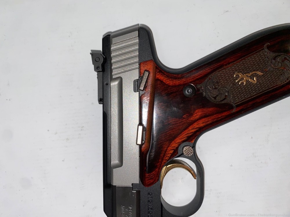 USED! BROWNING MODEL BUCKMARK MEDALLION ROSEWOOD .22 LR $.01 PENNY AUCTION-img-16