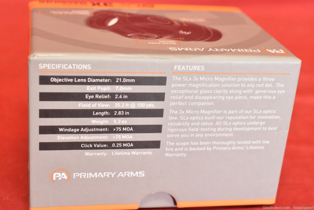 Primary Arms SLx 3X Micro Magnifier 510010 SLx-SLx-img-8