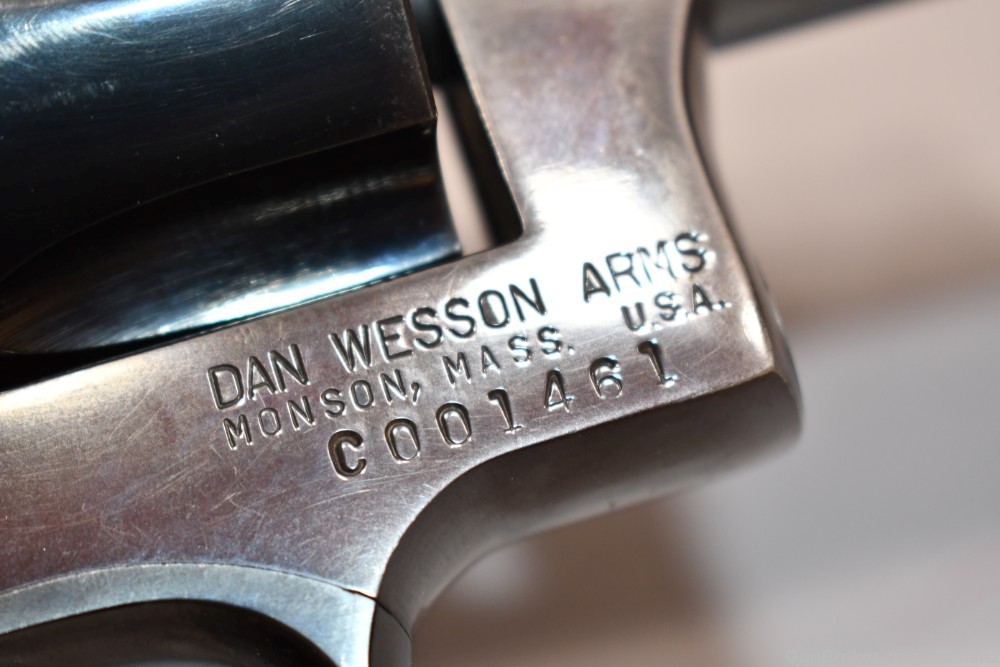 Dan Wesson 41 Rem Mag Double Action Revolver 8" VR Blued-img-35