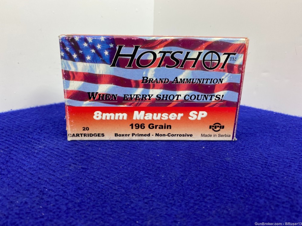 Hotshot 8mm Mauser SP 100 Rounds * SUPERB HUNTING ROUND *-img-4